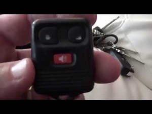 Replacing the battery & Reprograming Your Remote for a 1999 Lincoln Navigator