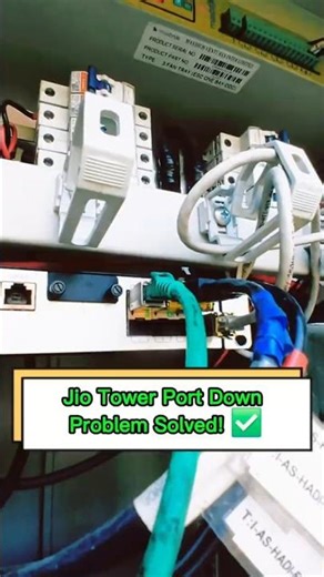 Jio Tower Port Down Problem Solved | #jio #shorts #viral #trending #networking