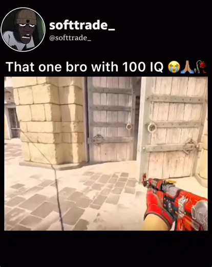 SOFT💸 on Instagram: "This video is a parody and humorous take on the Glock-18 pistol from the popular video game Counter-Strike: Global Offensive (CS:GO). Key Highlights: • The “Big Black Glock”: The video features a modded version of the Glock-18 that is disproportionately large, which the narrator refers to as the “Big Black Glock.” • Humorous Benefits: The narrator jokingly claims it is far more effective than the standard “small white Glock” seen in the game, asserting it can “completely ob