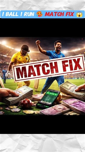 Match Fix 😱 1 Ball 1 Run 🥵 #cricket #viral #ipl #viralshorts
