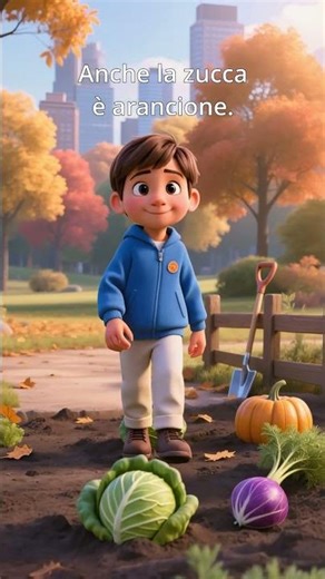 #perbambini Quali sono i colori dell'autunno? 🍁 | Video educativo per bambini piccoli