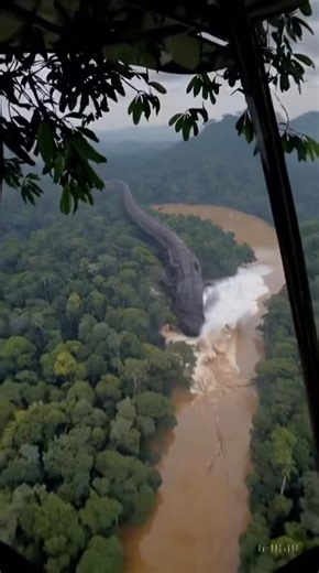 A mysterious black-furred creature with a long tail was spotted creeping through the Amazon jungle. Wildlife cameras picked up its movement way off the usual animal trails. Local experts are baffled—was this an undisco | La Mauvaise Place