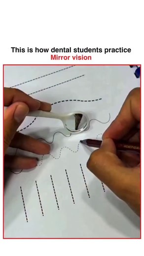 picpac2026 | This video shows how dental students and professionals practice indirect vision skills, which are essential in dentistry. Since dentists... | Instagram