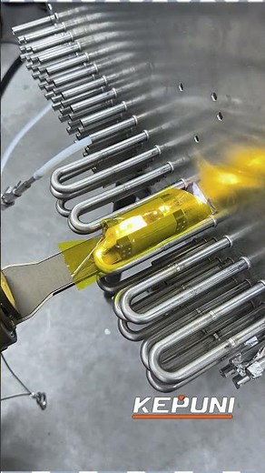 KEPUNI Heat Exchanger Pipeline Automatic Welder for Stainless Steel U-Tube Welding