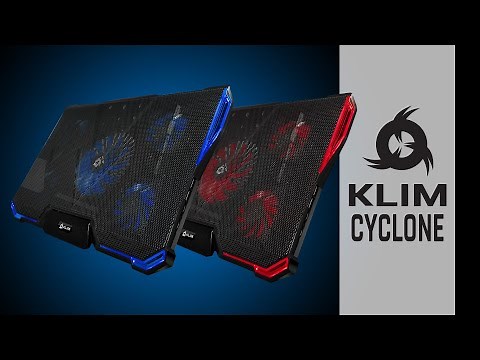 KLIM Cyclone | Our Widest Laptop Cooler | Rapid Cooling Action