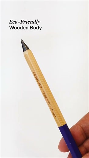 Metacil Wooden Pencil ✏️ | Never Needs Sharpening | Tokyo Pens