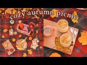 Cozy Autumn Picnic 🍂🧺 Simple Fall Recipes 🌙 Moonstone Kitchen