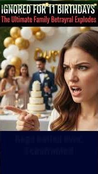 Ignored for 11 Birthdays: The Ultimate Family Betrayal Explodes