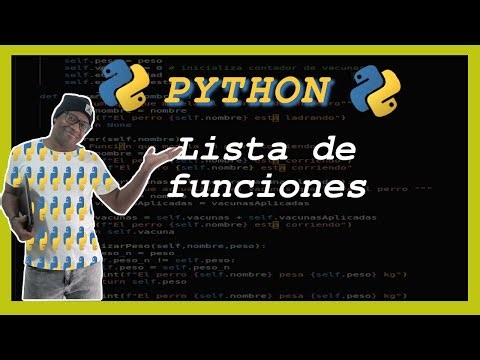 Python.¿Cómo usar las lista de funciones en Python?