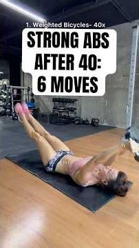 The Core Workout That Actually Works After 40 | 6 Moves | Abs Day