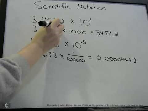 Scientific Notation Part 1