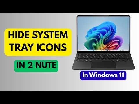 How to Hide System Tray Icons in Windows 11