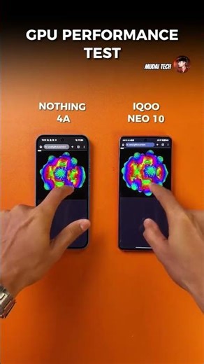 Nothing 4A VS IQOO Neo 10 GPU Test 😱🥰 #gputest #nothingphone #iqoo