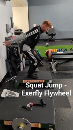 Squat Jump - Exerfly Flywheel