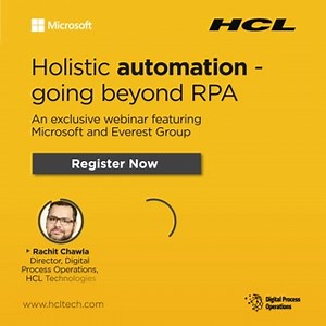 16 reactions | Through this #Webinar, we would be sharing insights on how the impact of COVID-19 has led to further acceleration in demand for automation across enterprises. Register today for the live webinar on May 26, 2021, 9 am PST: https://bit.ly/3u4gcCm | HCLTech | Facebook