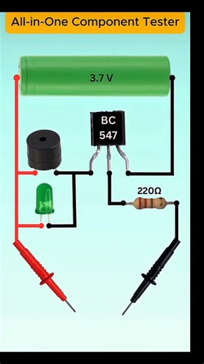 All in One Component Tester 🔧 | Test Resistors, Capacitors, Transistors & More Easily
