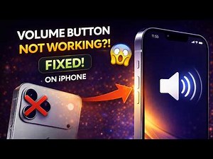 (IOS 26) How to Fix Volume Up or Down Buttons Not Working on iPhone?