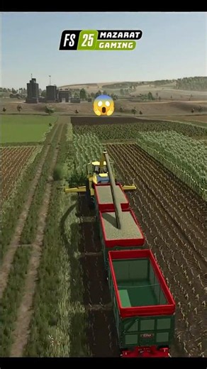 Massive Corn Silage Harvest with Triple Trailer Setup! 🌽🚜 | Farming Simulator 25