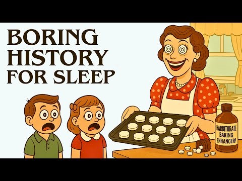 The Barbiturates That Turned 1950s Mothers Into Zombies | Boring History For Sleep