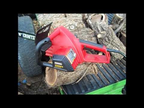 CRAFTSMAN 16 INCH ELECTRIC CHAIN SAW ( Part 2 )