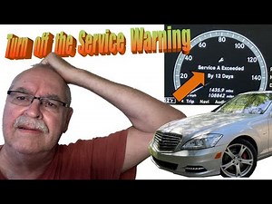 2012 Mercedes S550 W221 - Reset the Service Message on the Dash