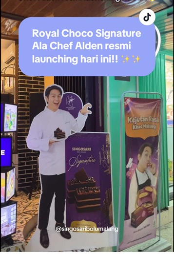 Langsung merapat ke store Bolu Malang Singosari terdekat kalian yuk 🔥😎 #BoluMalangSingosari #oleholehmalang #Chefalden #kulinermalang ##CokelatMewahKayaRasa