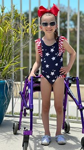 💙 Swimming with Cerebral Palsy. One of Briella’s favorite things to do is swim! 🏊🏻‍♀️☀️ Everyday after therapy @neurowerks we got her in the pool to help relax and stretch those muscles by getting in a nice relaxing swim! Of course we practiced all the basic swim skills that all kiddos should know. Safely getting in and out of the pool, floating, and swimming to the ledge for safety. ☀️ Wishing we were back in Florida in the warm sun swimming everyday! 🥰 💁🏼‍♀️ Has anyone been to a fully ac