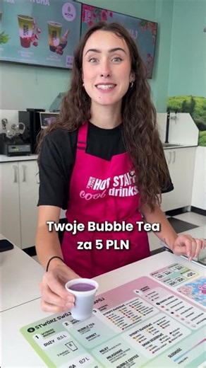 Bubble tea w wersji kieszonkowej 🤏🧋 małe, słodkie i za jedyne 5 zł 😭💗