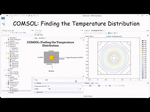 COMSOL: Transient solid heat transfer simulation