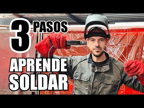 APRENDE A SOLDAR CON ELECTRODO en solo 3 PASOS