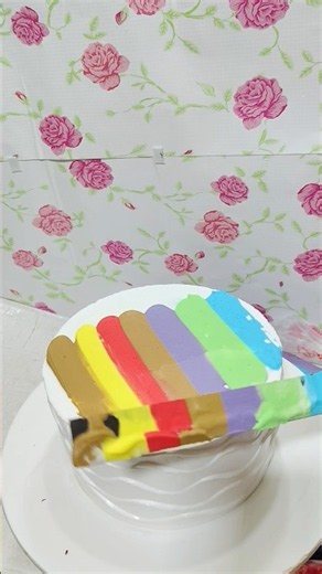 Unique Amazing Rainbow Cream colour #shorts #trending #youtube #usashorts #viral #shortsfeed