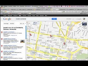 Video Tutorial para la creacion de marcadores en google maps