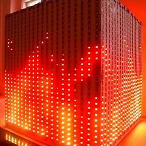 Woodworking A Flame Table Using LED Technology | DIY & Crafts