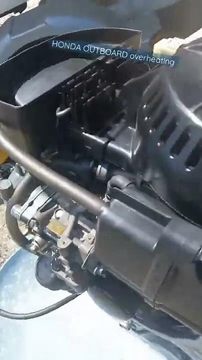HONDA OUTBOARD BAD waterpump overheating Problem