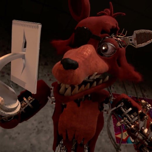 Withered Foxy being quirky (FNAF animation)