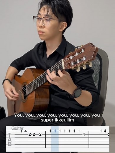 Magnetic Guitar Tutorial: Beginner Guitar Tabs by ILLIT