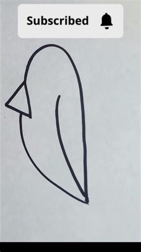 easy bird 🐦 drawing #arrow trick #art #drawing #easyway #ytshorts #viral #SK Art and Drawing #colors