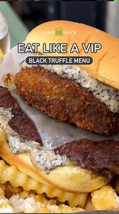 9.6K views | You’re on the list to try our limited-time Black Truffle menu made with real black truffle oil. | Shake Shack | Facebook