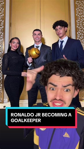 Ronaldo Jr Goalkeepr Height Growth #soccer #cristiano #messi | ronaldo jr goal keeper