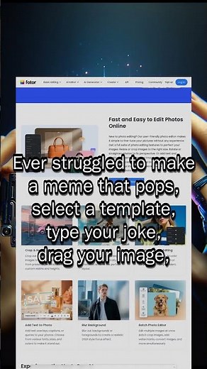 "Fotor AI Meme Generator: Create Viral Memes in Seconds for Free"