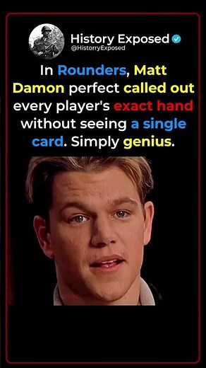 The Rounders Scene That Shocked Everyone at the Table 🃏😮