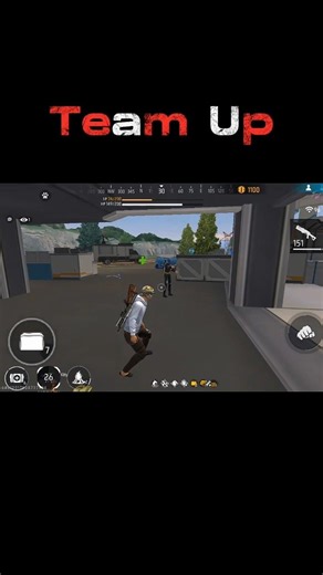 Teame Up 🔥 || করলো না কেন 😓 || #freefire #gaming #shorts