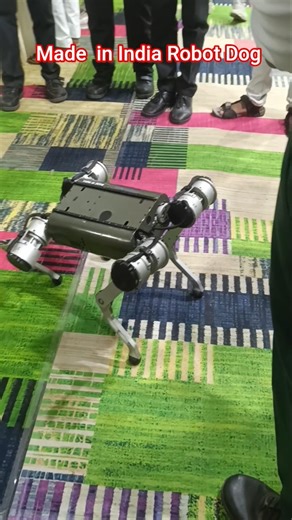 Robot Dog | Made in India🇮🇳 #robot #robodog #iit #technology #ai #iitkanpur #youtubeshorts