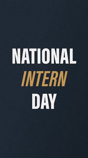 Today is National Intern Day and I want to say thanks to all past and present Team Young interns. We’re fortunate to have a few former interns who are still serving Hoosiers. | Senator Todd Young