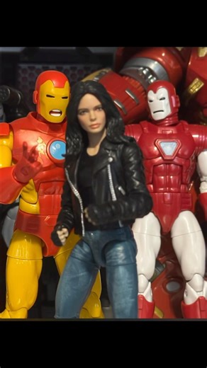 Jessica Jones Marvel Legends action figure Ironman war machine battle hasbro pulse #shorts