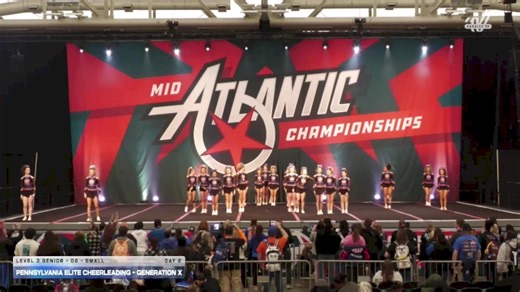 Pennsylvania Elite Cheerleading - Generation X [2026 L3 Senior - D2 - Small Day 2] 2026 MidAtlantic Championship Grand Nationals