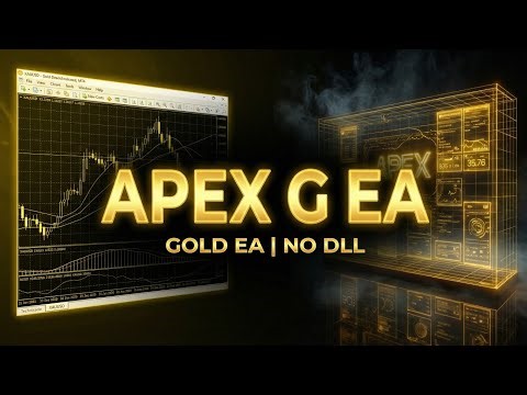 Apex G v1.26 MT4 🔥 Best GOLD EA | No DLL | 2026