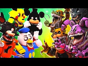 [SFM FNaF] Twisted vs Disney Animatronics
