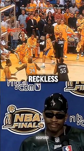 Allen Iverson Proved Size Doesn’t Matter 🤯🔥 #NBA