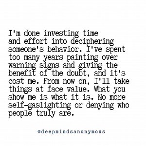 No more self-gaslighting or denying who people truly are. | Deep Minds Anonymous